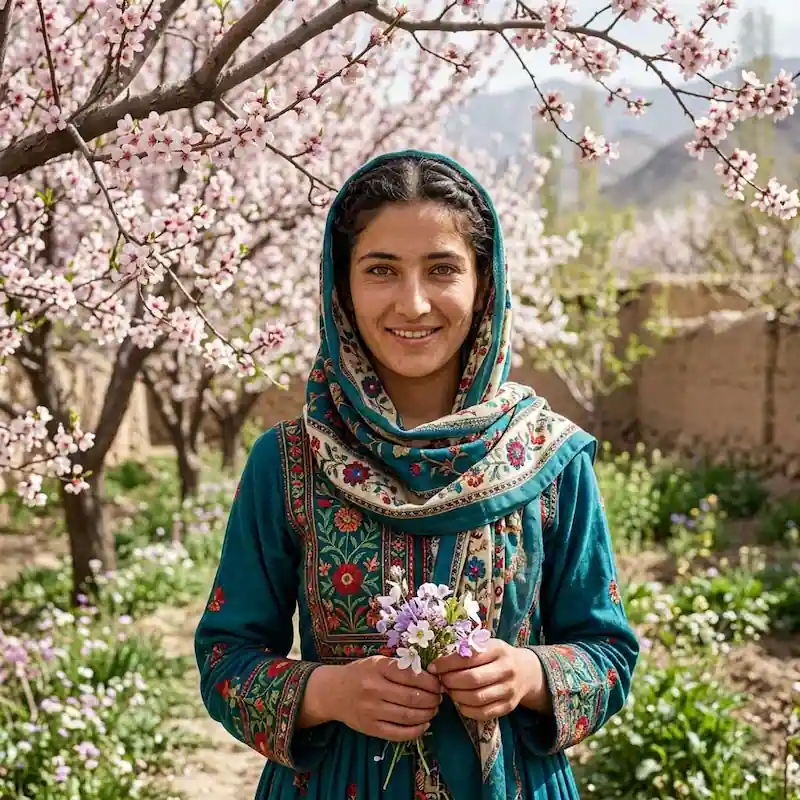 عکس دختر افغانی در ایران | نازنین، ۳۵ ساله مقیم شیراز