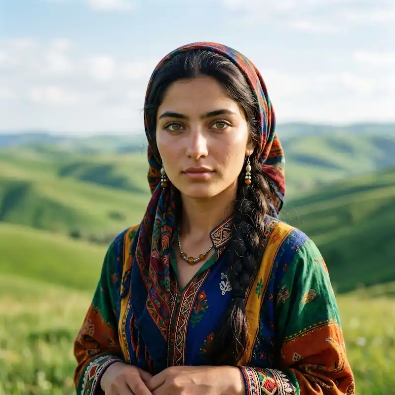 دختر افغانی مقیم ایران | هلیا، ۲۰ ساله مقیم تهران