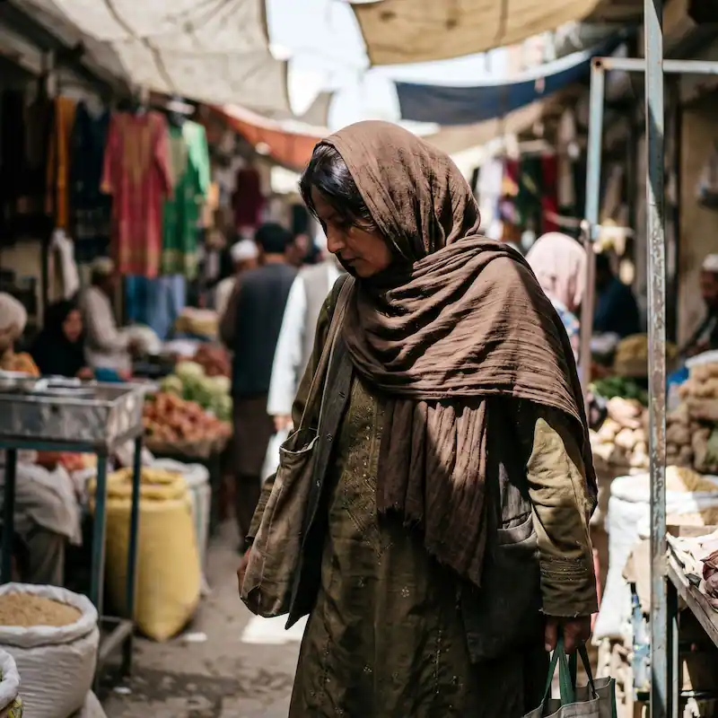 عکس دختر افغانی | نگار، ۲۱ ساله از کابل