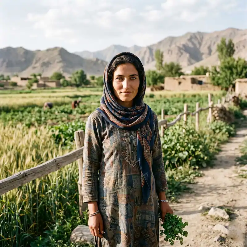 عکس دختر افغانی زیبا | صنم، ۲۷ ساله مقیم تهران