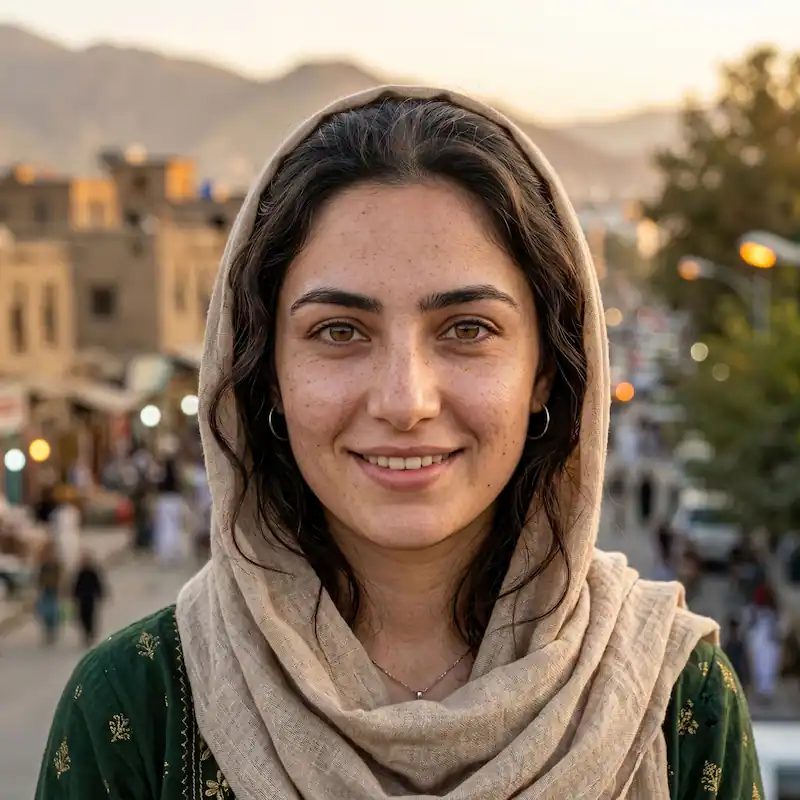 دختر افغانی مقیم ایران | سونیا، ۳۵ ساله مقیم شیراز