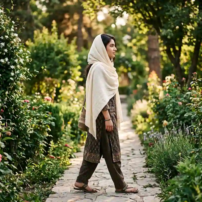 عکس دختر افغانی زیبا | قدسیه، ۲۵ ساله از قندهار