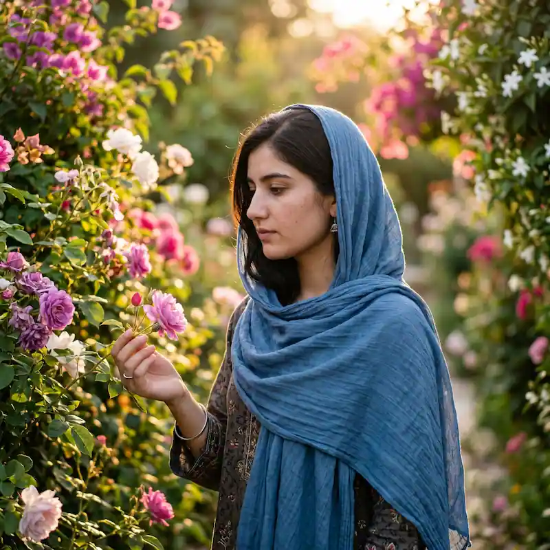 عکس دختر افغانی زیبا | شگوفه، ۲۶ ساله مقیم اصفهان